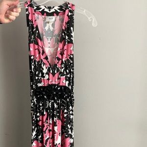 ECI Floral Sleeveless Maxi Dress - 14